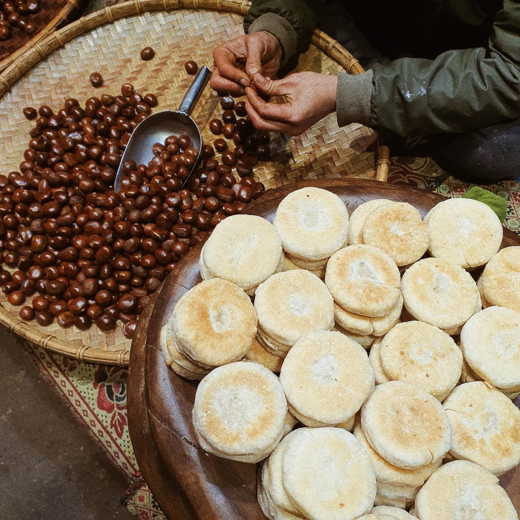 bánh hạt dẻ Sapa