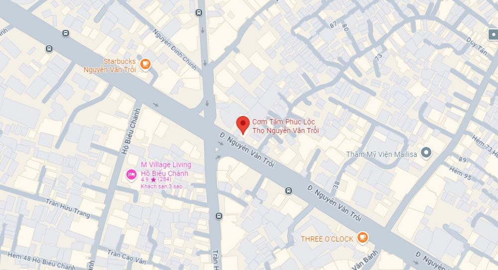 Địa chỉ quán cơm tấm Phúc Lộc Thọ Sài Gòn 