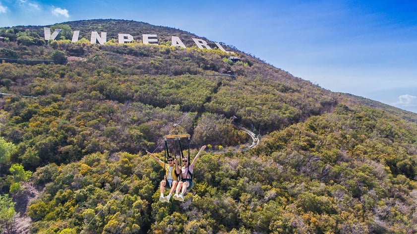 Trò chơi Alpine Coaster ở VinWonders Nha Trang