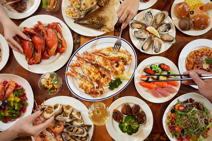 Buffet hải sản Hà Nội