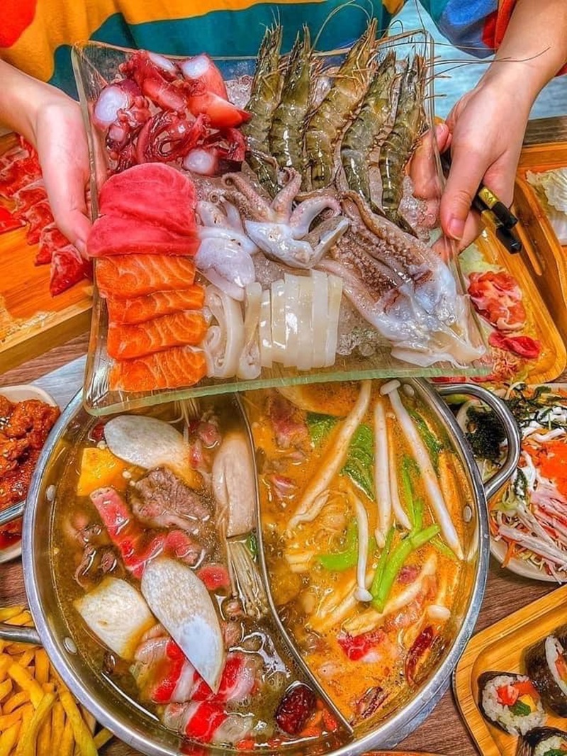 Buffet hải sản Hà Nội