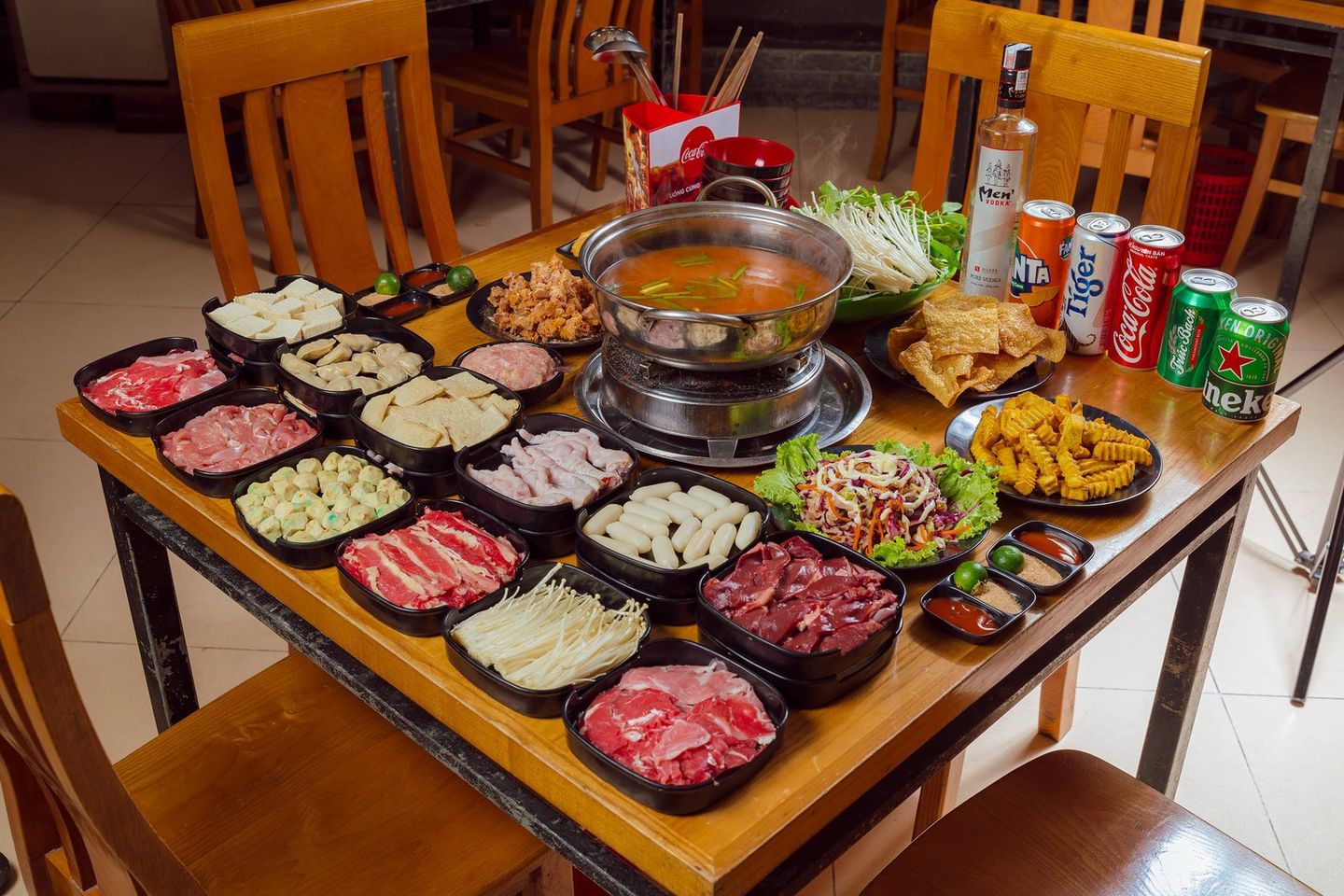 Buffet hải sản Hà Nội