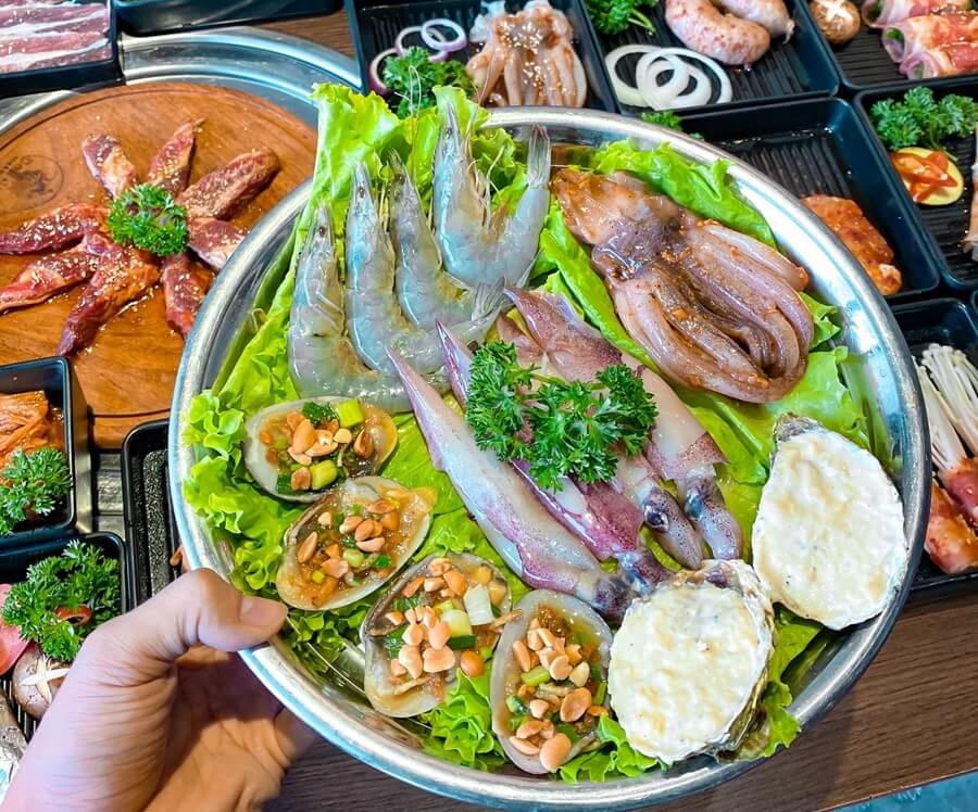 Buffet hải sản Hà Nội