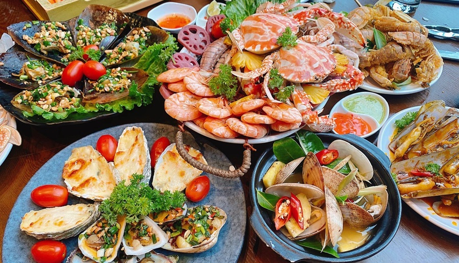 Buffet hải sản Hà Nội
