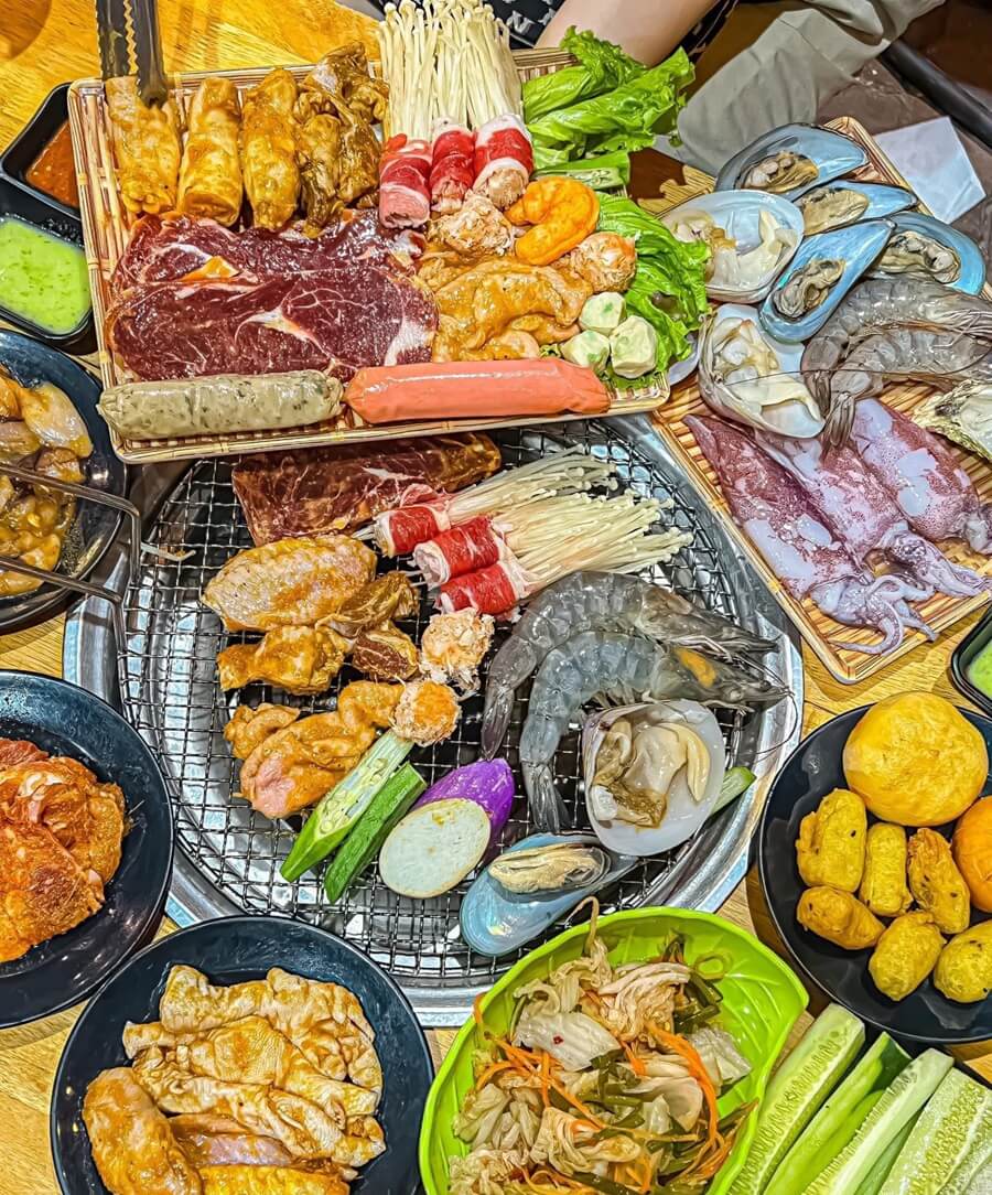Buffet hải sản Hà Nội