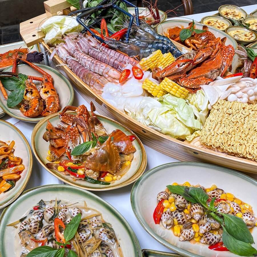 Buffet hải sản Hà Nội