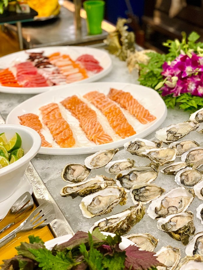 buffet hải sản Hải Phòng