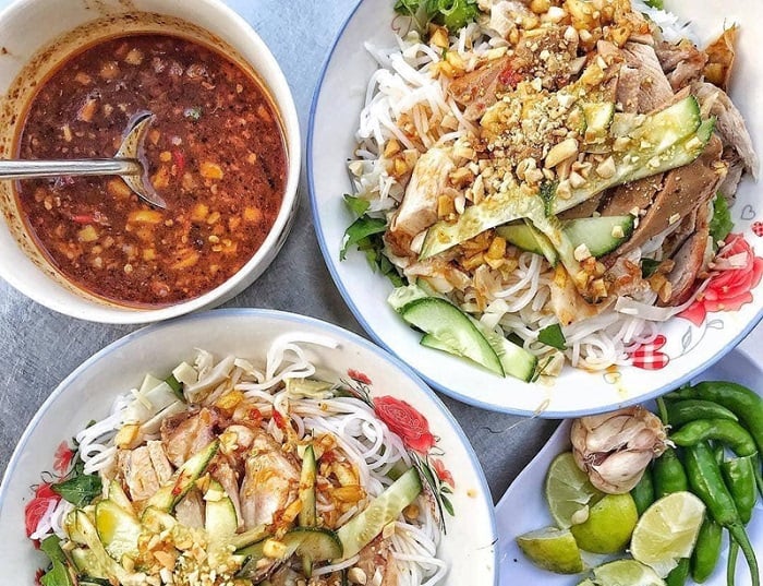 bún mắm nêm Đà Nẵng