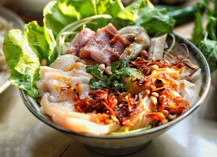 bún mắm nêm Đà Nẵng