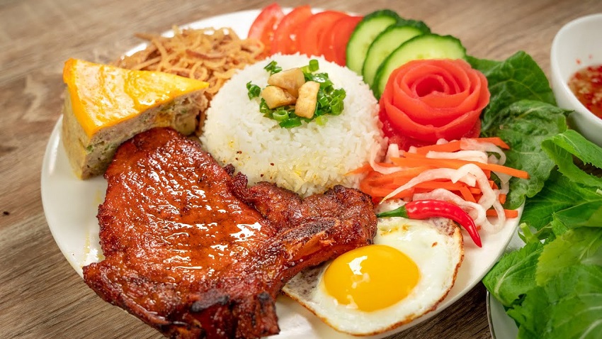 Cơm tấm ngon ở Sài Gòn