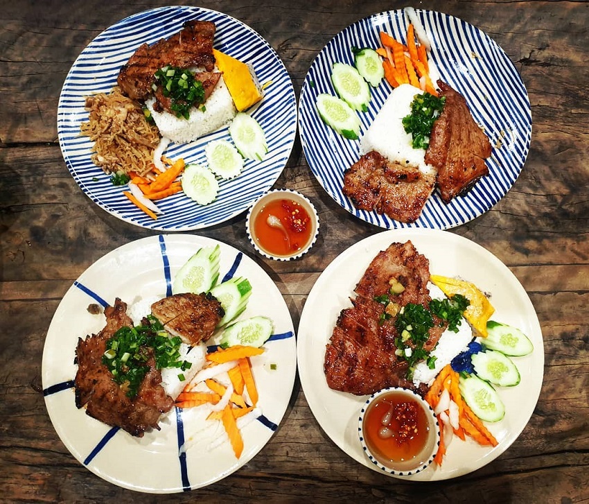 Cơm tấm ngon ở Sài Gòn