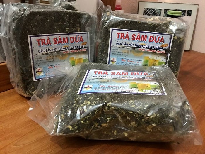 Trà sâm dứa Đà Nẵng có giá bán chỉ khoảng 75,000/ 500 gram (nguồn ảnh: giaitri.vn)