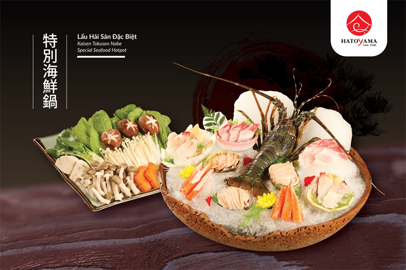 Nhà hàng hải sản Nhật Hatoyama - Điểm hẹn hấp dẫn với nhiều món ngon trứ danh đến từ xứ sở Phù Tang