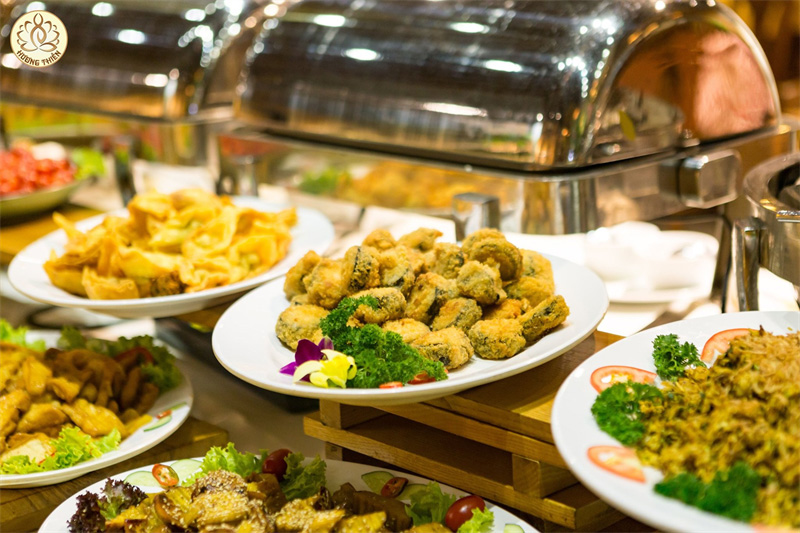 Buffet Chay Hương Thiền – Cùng thưởng thức hương vị chay tuyệt ngon, an lành và thanh tịnh