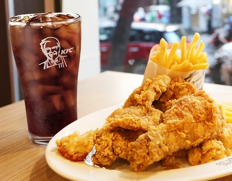 Gà rán KFC là một trong top 8 quán gà rán ngon ở Hà Nội được yêu thích