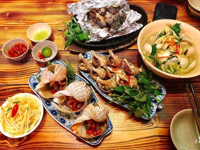 Nhà hàng Ngọc Sương với các món ăn chất lượng và bày trí đẹp mắt