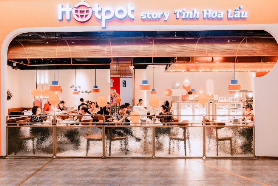 Không gian đầm ấm và riêng tư của Hotpot Story