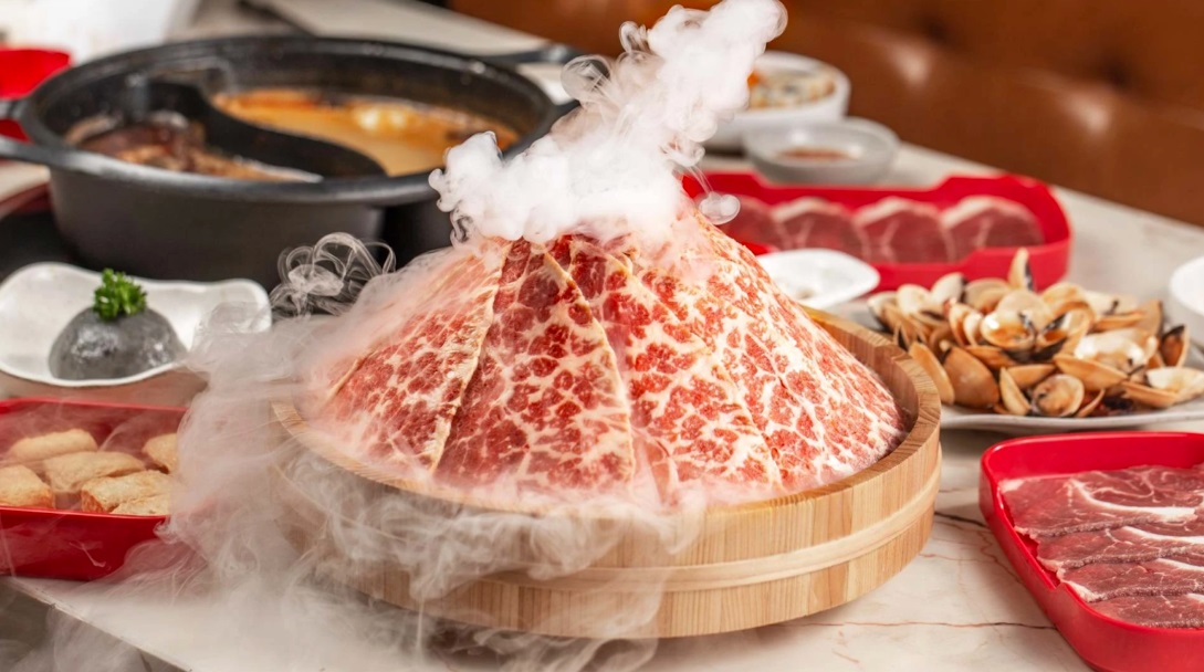 Thịt bò hảo hạng tại Hotpot Story 