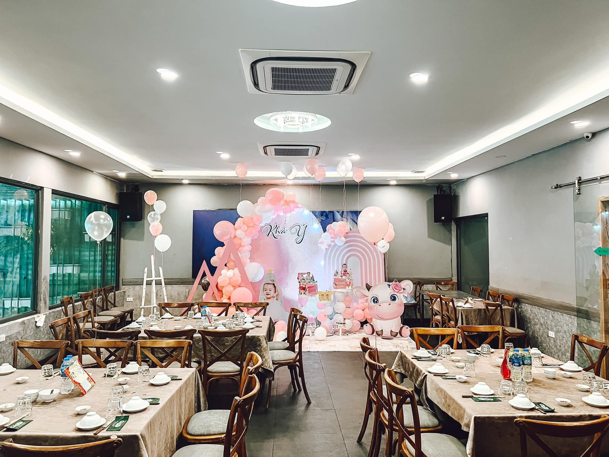 Không gian Cây Dừa rất thích hợp để tổ chức tiệc