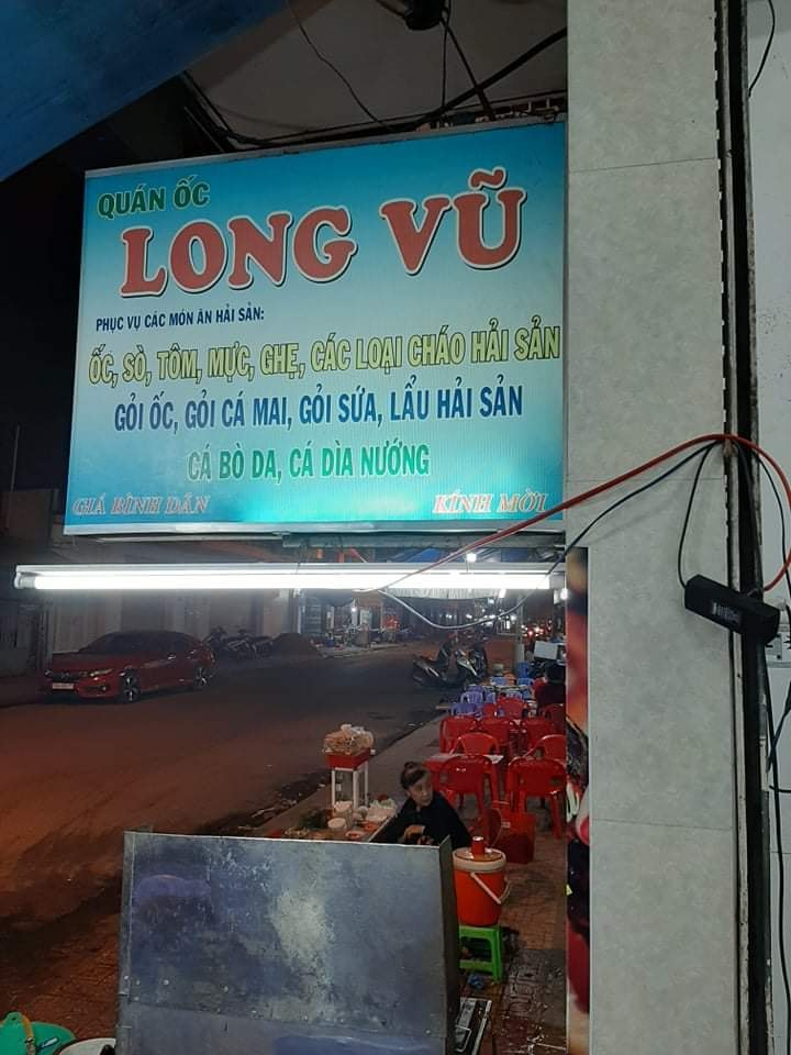 các món hải sản nha trang tại long vũ