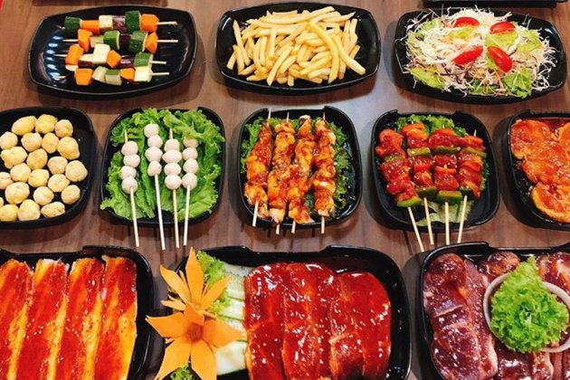 Nhà hàng Xiên Que - Buffet Sushi gọi món không giới hạn