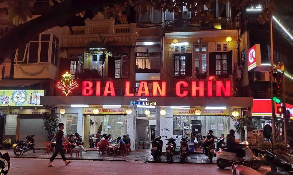 Quán nhậu vỉa hè Hà Nội