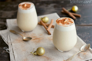 Cocktail trứng sữa cho Giáng sinh
