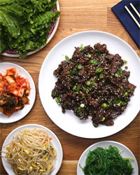 Bò nướng BBQ kiểu Hàn hấp dẫn cho bữa cơm cuối tuần