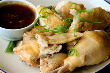 Cách làm gà hấp muối kiểu người Hoa