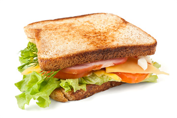 Bánh mì sandwich kẹp cho năng lượng cả ngày