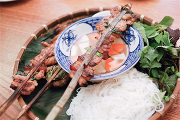 Những món bún chả ngon nổi tiếng ở địa điểm ăn uống Hà Nội