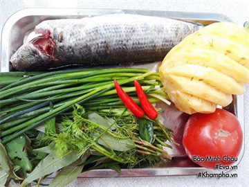 Cách nấu canh chua cá lóc đúng chuẩn miền tây Nam Bộ