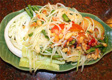 Hai món gỏi ngon trong ẩm thực Thái Lan