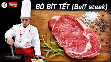 Cách làm Bò Bít Tết ngon (Beef steak) và Khoai tây nghiền mịn - Dạy nấu ăn | Kỹ Năng Vào Bếp