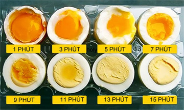 Mẹo luộc trứng cực dễ giúp việc bóc trứng trở nên đơn giản, không lo sát vỏ